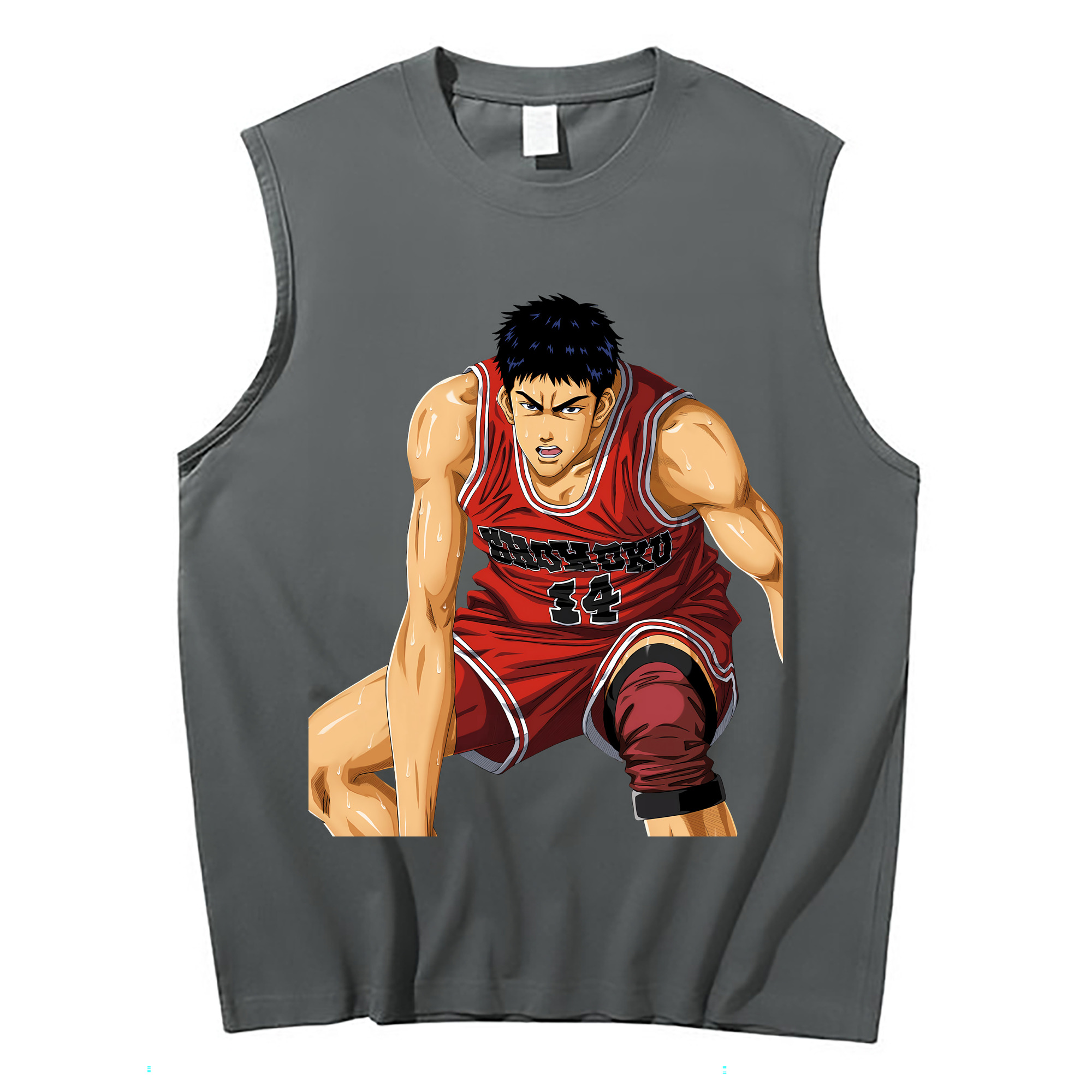 （画像用） SLAM DUNK／スラムダンク コットン100％タンクトップ（フロントプリント）